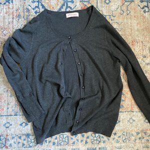 Philosophy Gray Cardigan